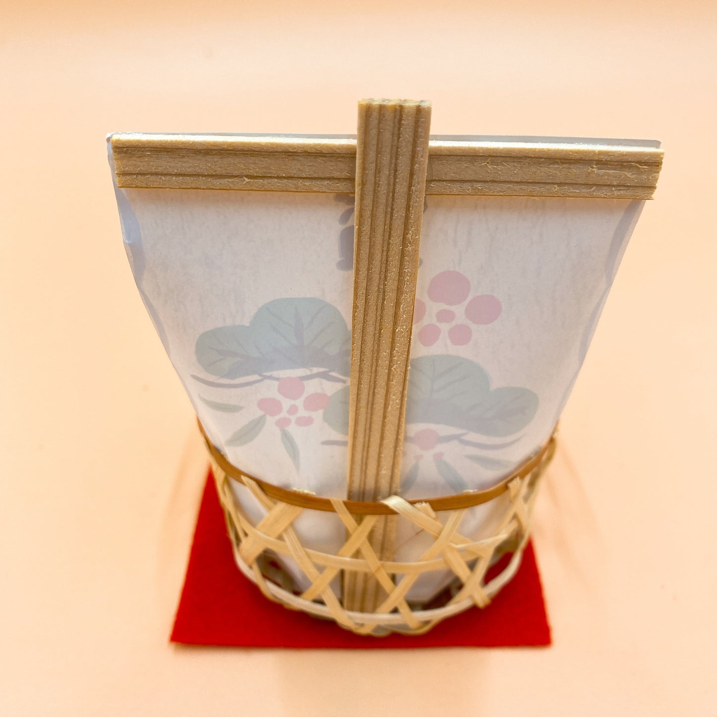 【招福干支】開運干支 生肖牛 緣起物 紅牛配白牛