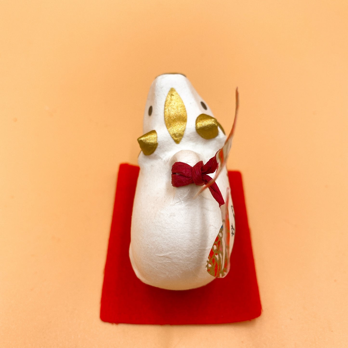 【招福干支】開運干支 生肖牛 緣起物 干支丑和紙福土鈴